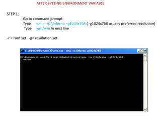 What u needed?Download Inferno.Start working with it..Where can I download inferno?    Use the link below..http://www.vitanuova.com/inferno/downloads.htmlYou will get as zip file extract the file and put under a directory you wish.