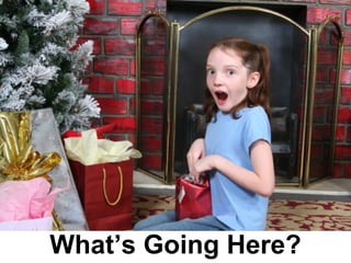 What’s Going Here? 