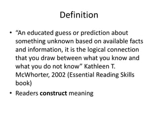 educated guess definition