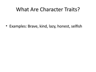 Inferring_Emotions_and_Traits for Intermediate Learners | PPTX