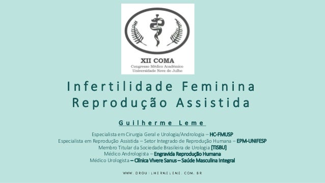 Infertilidade Feminina E Reproducao Assistida Coma 17