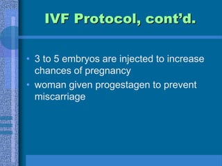 Artificial InseminationSperm donation or sperm aspiration