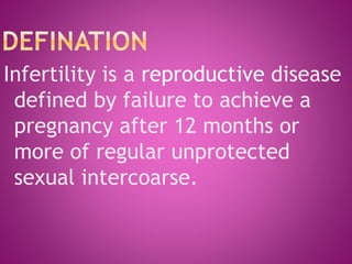 Infertility | PPTX