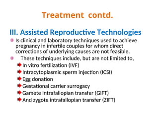 Infertility work up and treatment approach .ppt