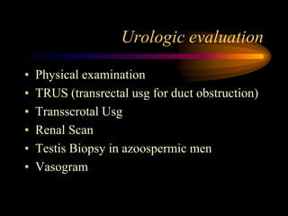 Vasogram Infertility ppt | PPT