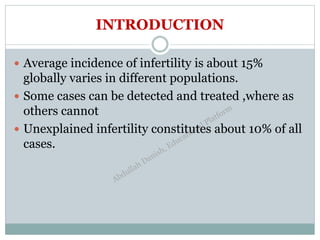 INFERTILITY IN FEMALE,Educational Platform.pptx