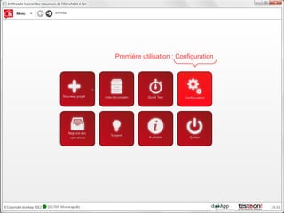 Première utilisation : Configuration
 