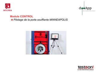 Module CONTROL
  Pilotage de la porte soufflante MINNEAPOLIS
 
