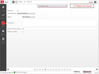 1.5 Objet de l'essai
 