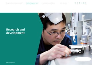 Research and
development
34
Further information
Consolidated Financial Statements
Management Board and Supervisory Board Combined Management Report
Research and development
Infineon | Annual Report 2023
 