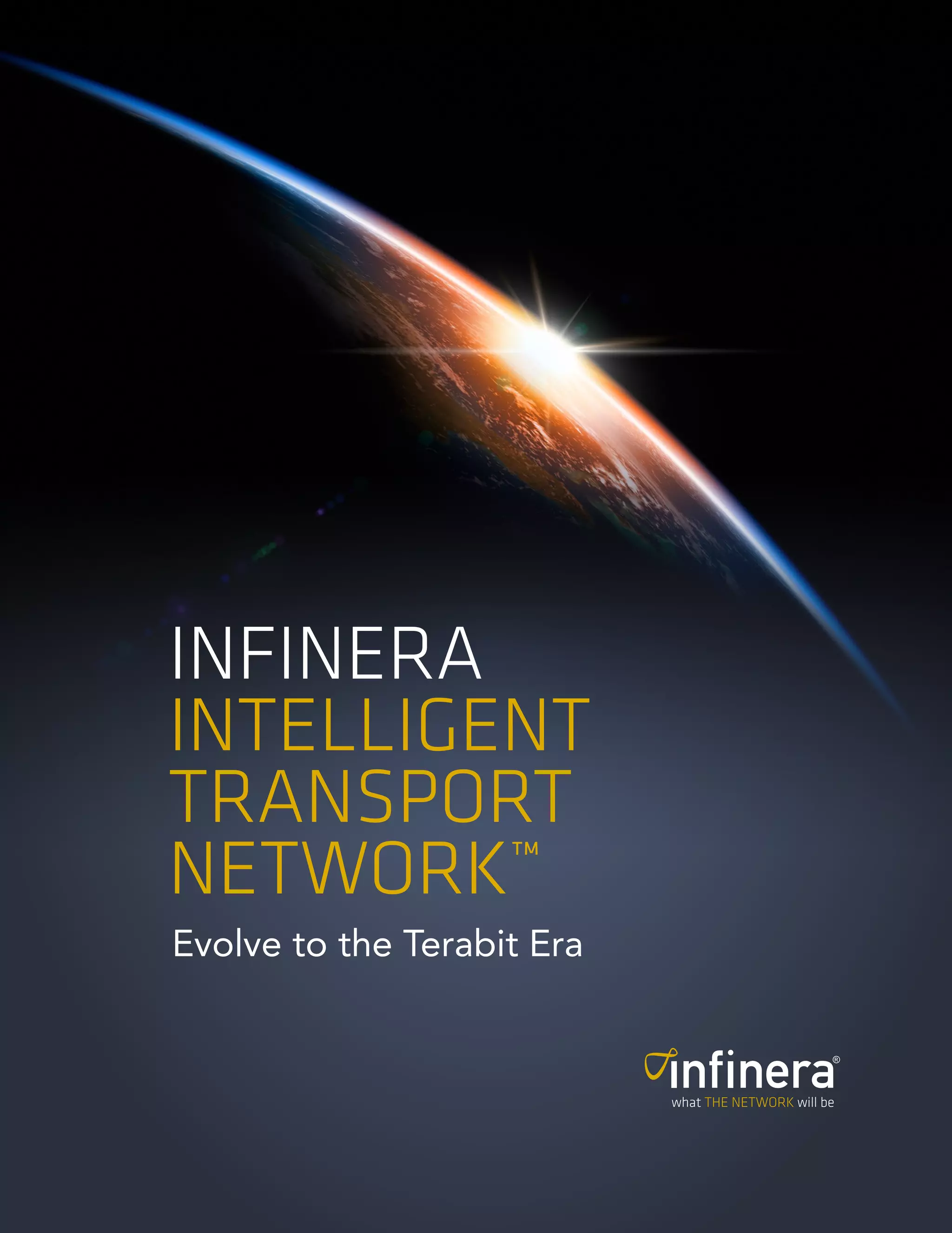 Infinera Intelligent Transport Networks | PDF
