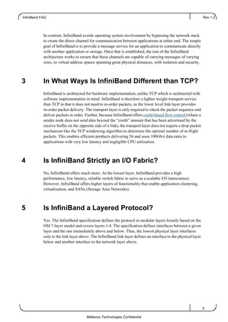 InfiniBand FAQ | PDF | Computer Networking | Computing