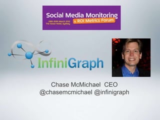 Chase McMichael CEO
@chasemcmichael @infinigraph
 