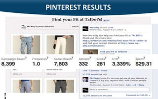 PINTEREST RESULTS




2
23
 