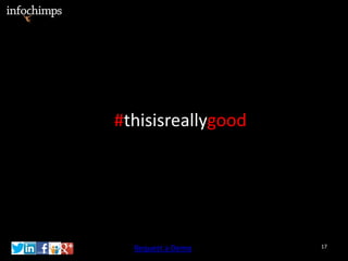 #thisisreallygood




  Request a Demo    17
 