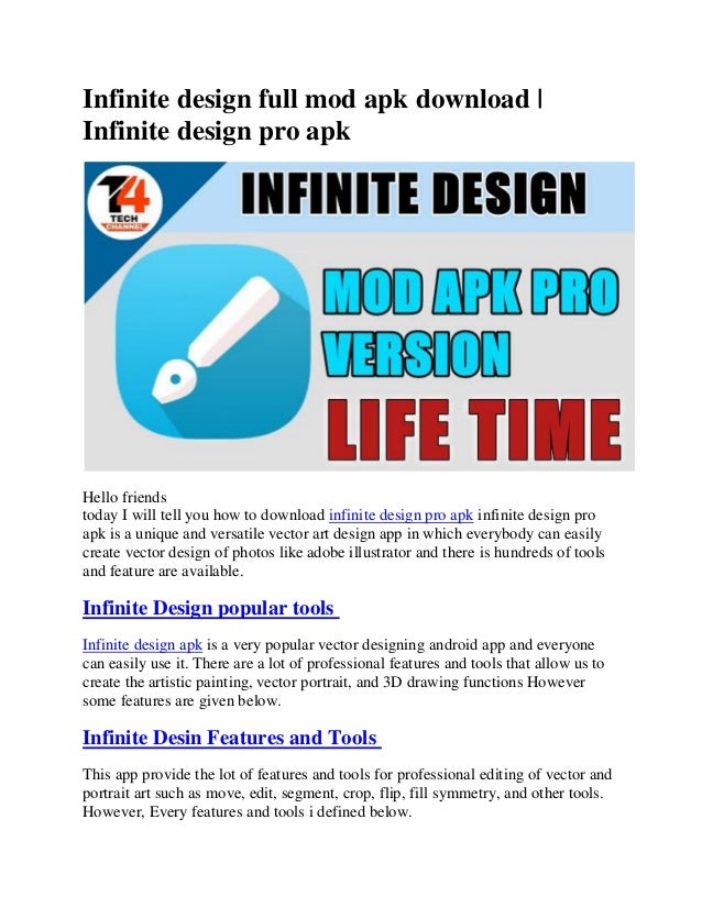 Infinite Design Pro Apk