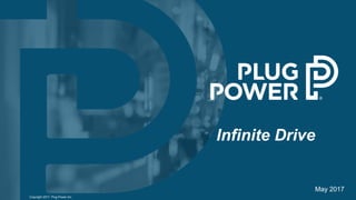 Copyright 2017, Plug Power Inc.
May 2017
Infinite Drive
 