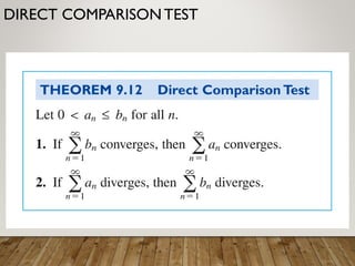 DIRECT COMPARISON TEST
 