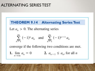 ALTERNATING SERIESTEST
 