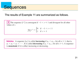 Infinite sequences and series i | PDF