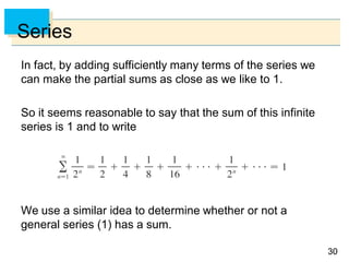 Infinite sequences and series i | PDF