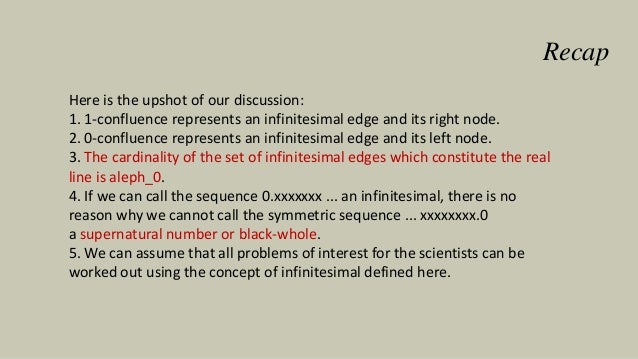 infinitesimals def