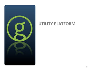 UTILITY	
  PLATFORM	
  




GreenWave	
  Reality	
  Inc.	
  ©,	
  2010	
  


                                                                           26	
  
 