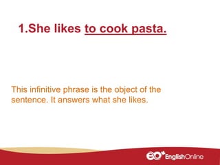 Infinitive phrases 2 | PPTX
