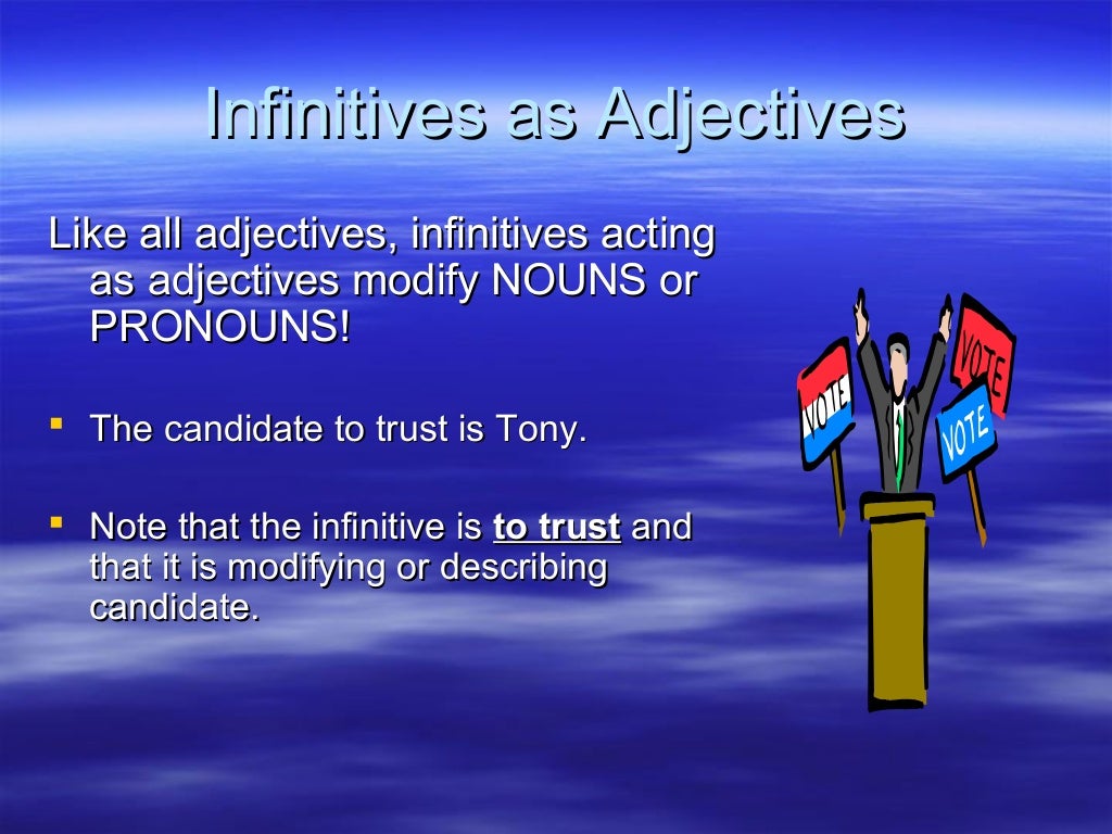 Infinitives