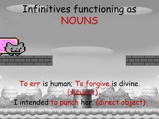 Human Infinitive Infinitives | PPTX