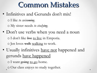 Common Mistakes 