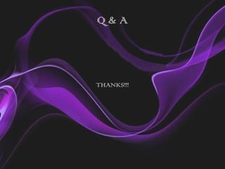 Q&A




THANKS!!!
 
