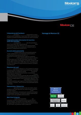 Movicon (TM) 11 Scada/HMI - Product catalogue - Italiano | PDF