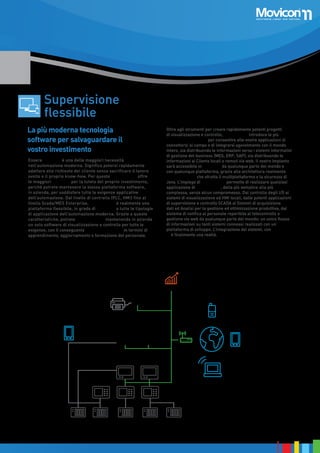 Movicon (TM) 11 Scada/HMI - Product catalogue - Italiano | PDF
