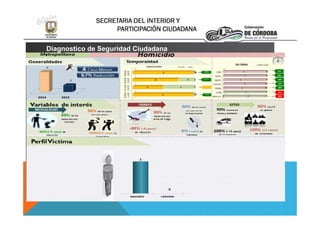 SECRETARIA DEL INTERIOR Y
PARTICIPACIÓN CIUDADANA
Diagnostico de Seguridad Ciudadana
 