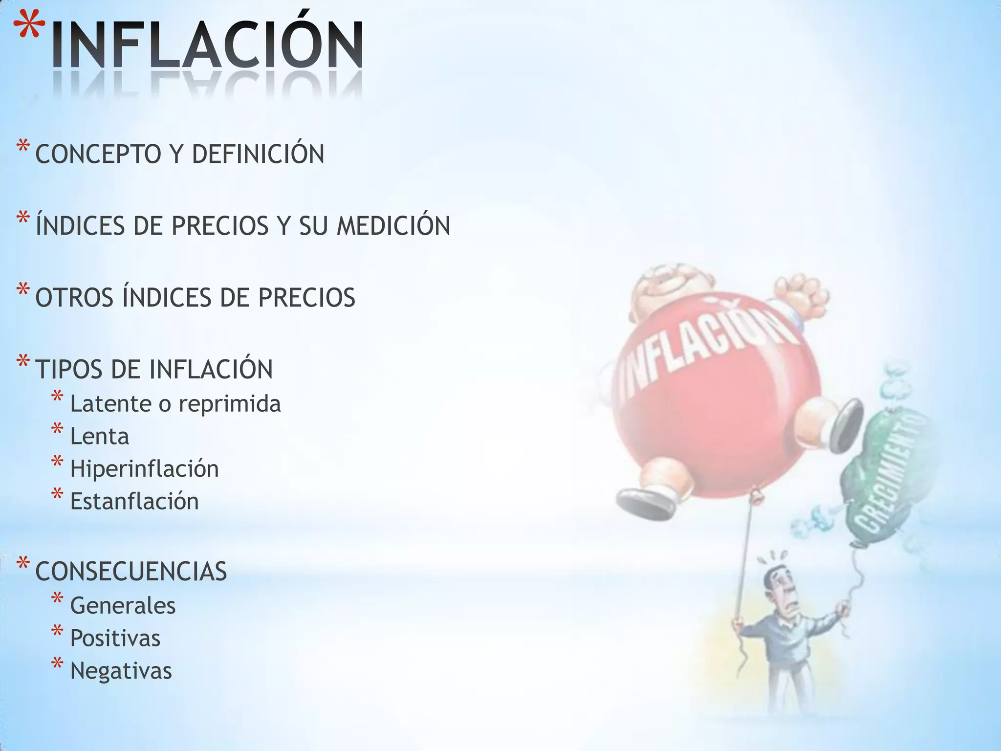 Inflacion y deflacion | PPTX