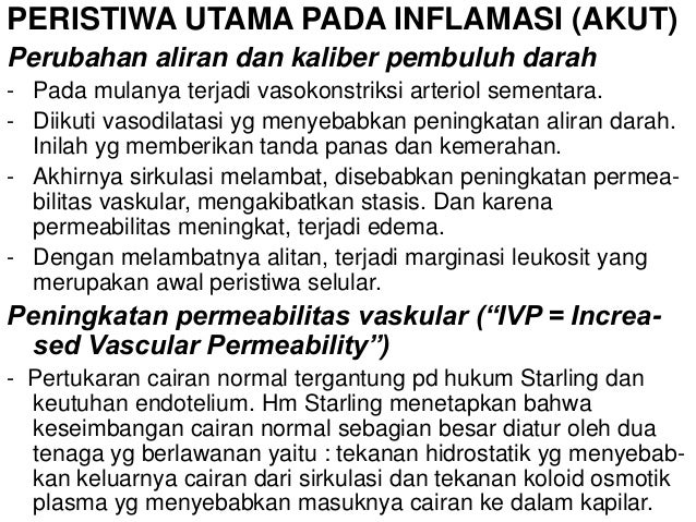 Inflamasi dan perbaikan