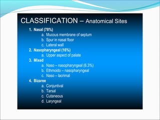 Mucous Classification Inflamatory diseases of the nose (1) 30.05.16 dr.davis | PPT
