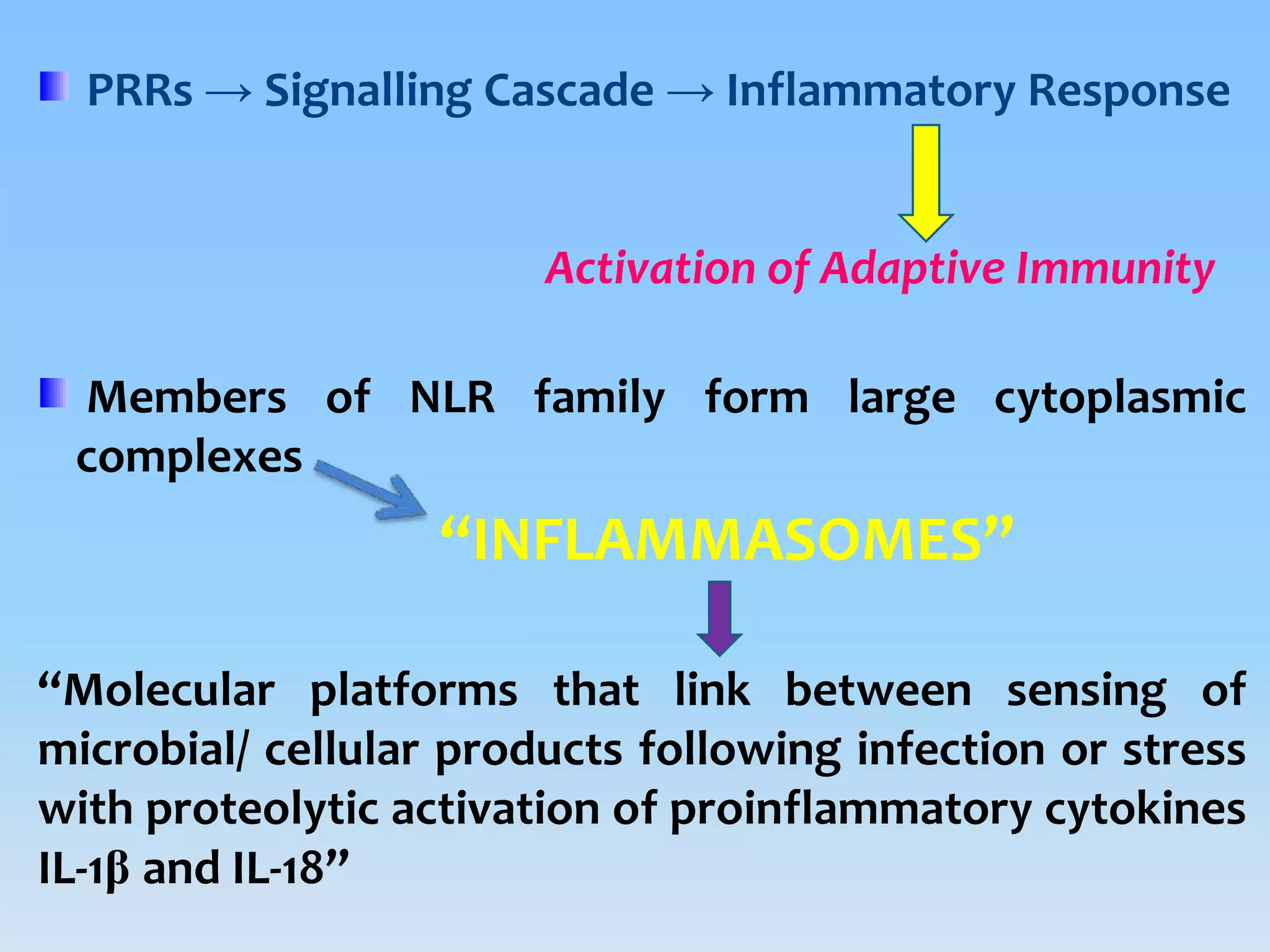Inflammasomes: Guardian Angels of the body | PPTX