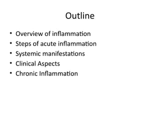 Comprehensive Overview of Inflammation: Acute and Chronic Processes ...