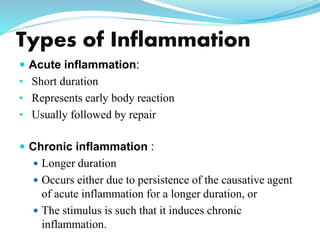 Inflammation part 1 | PPTX