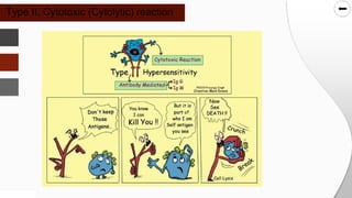 SLIDESMANIA.COM
SLIDESMANIA.COM
Type II: Cytotoxic (Cytolytic) reaction
 