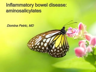 Inflammatory bowel disease:
aminosalicylates
Domina Petric, MD
 