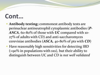 Inflammatory bowel disease (ibd) in children | PPTX