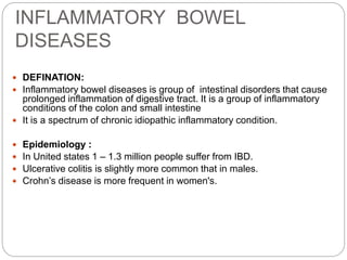 Inflammatory bowel diseases 