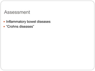 Inflammatory bowel diseases 