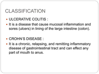 Inflammatory bowel diseases 