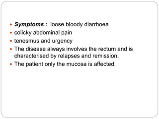 Inflammatory bowel diseases 