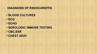 Inflammatory diseases of heart | PPTX