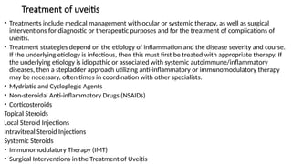 Comprehensive Overview of Uveitis: Classification, Diagnosis, and ...